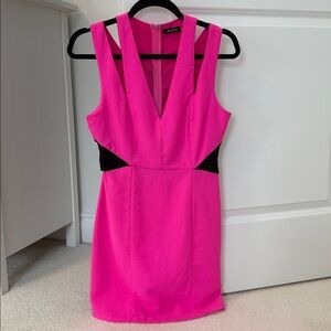 do+be dress pink Dirty Dancing Pink Chiffon Rumba Dance Dress JEN Size 2 / Pink